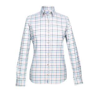 Jack Pyke Womens/Ladies Countryman Checked Shirt / Navy